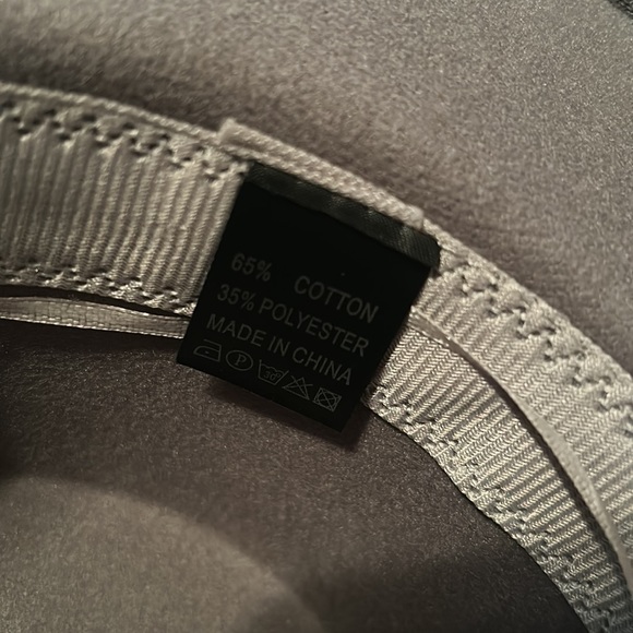 Flat brim fedora NWOT - Picture 9 of 9